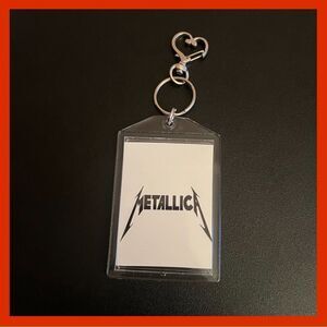 NWT. Metallica Double Side Keychain